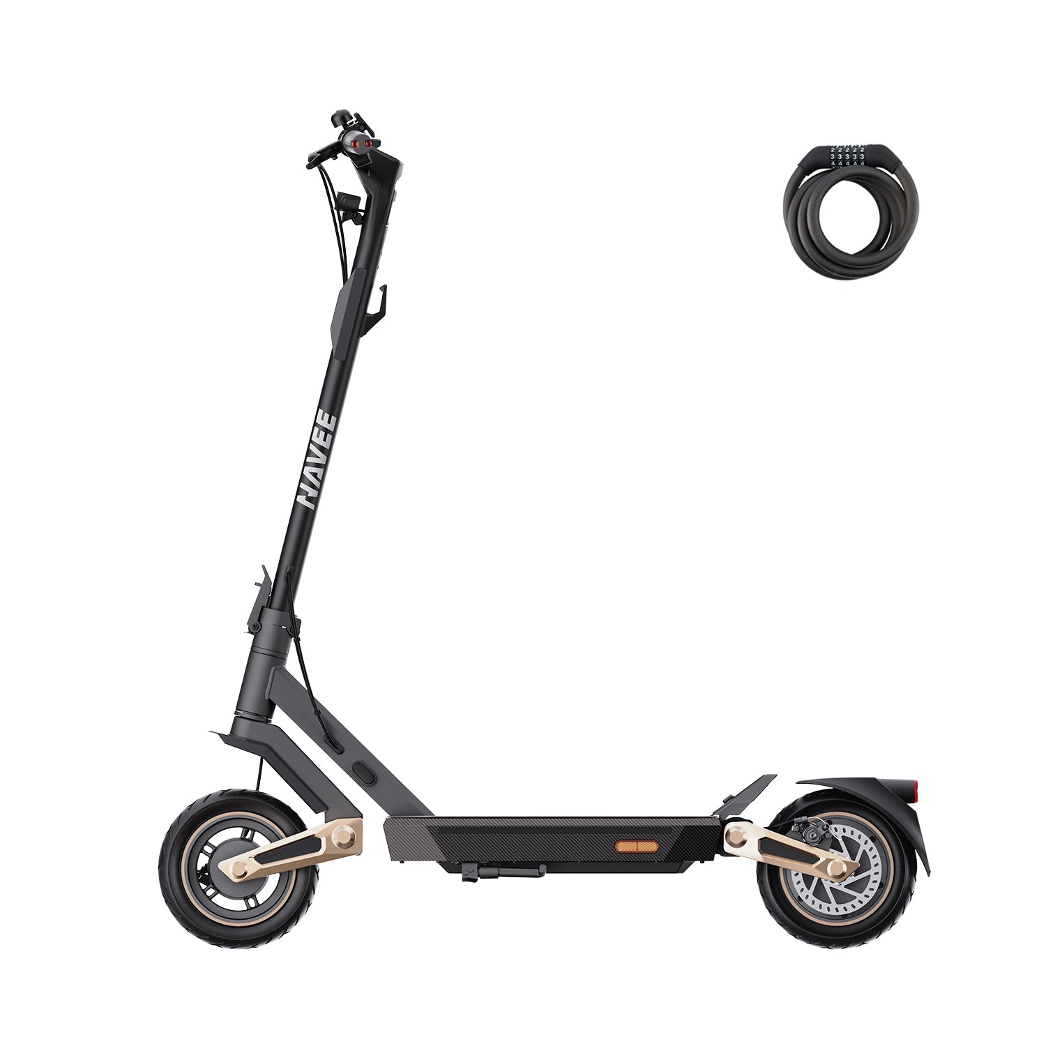 NAVEE ST3 PRO E-Scooter ABE Zertifiziert-3 Jahre Garantie- 450W 75KM Vierfachaufhängung-Federungssystem