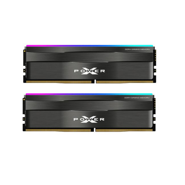 32GB 3200MHz DDR4 RAM Silicon Power XPOWER Zenith RGB Gaming CL16 (2x16GB) (SP032GXLZU320BDD) (SP032GXLZU320BDD)